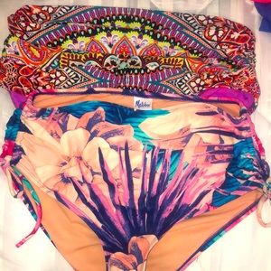 2 swimsuit bottoms!  Size Medium!